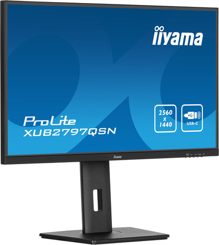 iiyama ProLite XUB2797QSN-B2 computer monitor 68.6 cm (27 iiyama ProLite XUB2797QSN-B2 computer monitor 68.6 cm (27